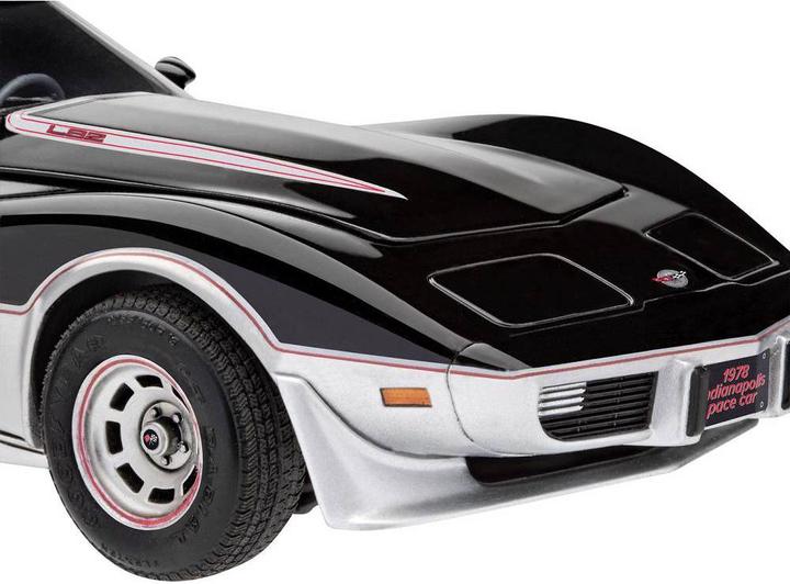 Actual product image Revell 07646 78 Corvette Indy Pace Car Model Kit 1:24