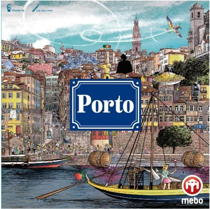 Produktbild Mebo MB002 - Porto, Brettspiel, 1-4 Spieler, ab 8 Jahren (DE-Ausgabe) (Deutsch)