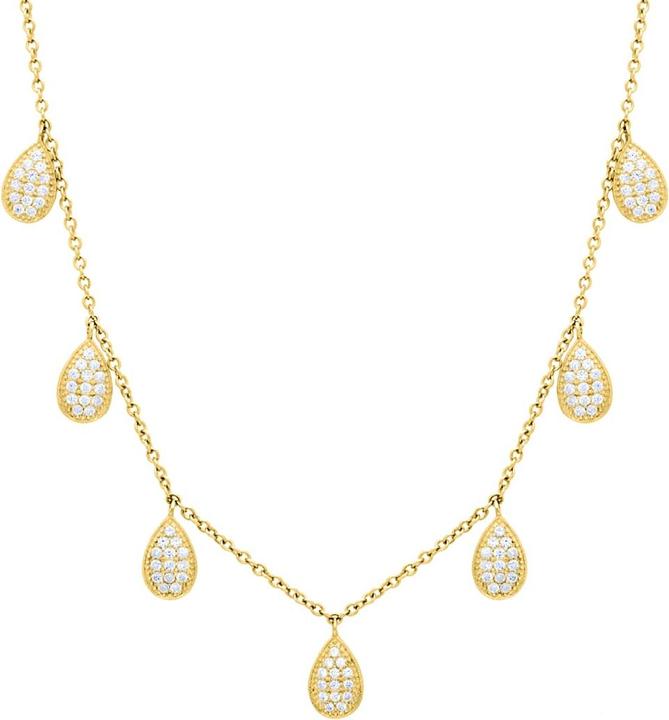 Image du produit Candy Collier Tanit, argent sterling 925, plaqué or (Plaqué or 18k, Argent sterling 925, 36 - 40 cm)