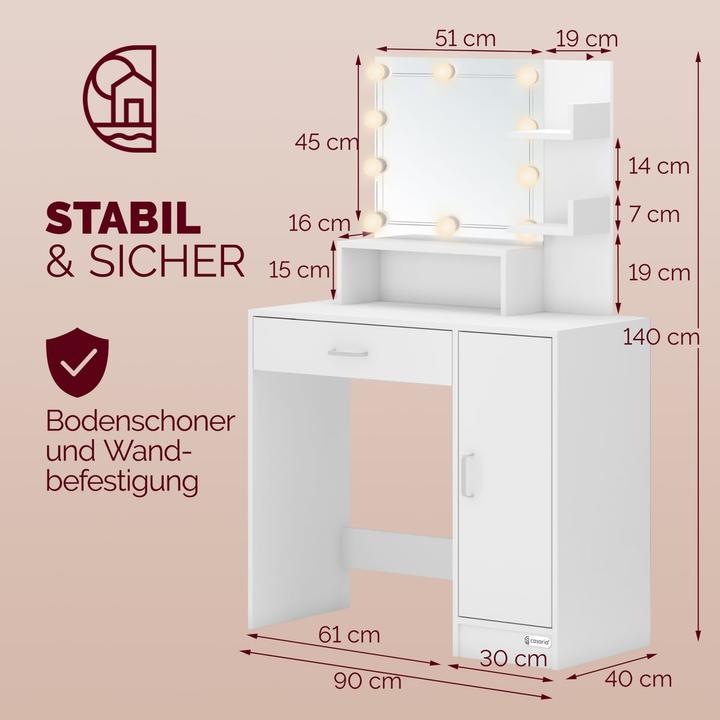Image du produit Casaria Jocelyn (137 x 90 x 38 cm)