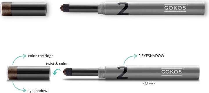Produktbild Gokos Eyecolor (207 Frosted Espresso)