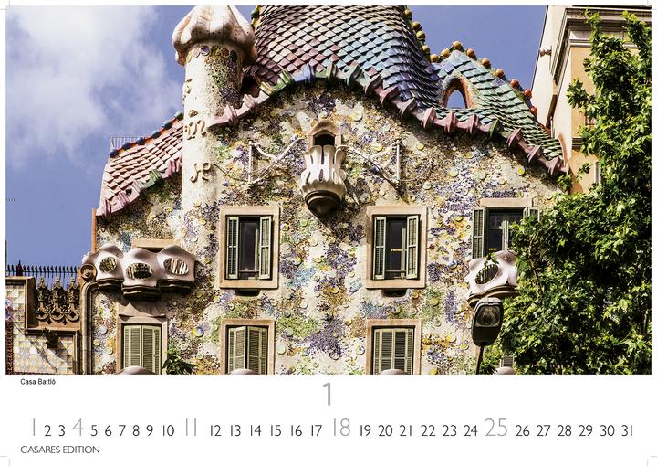 Produktbild Barcelona 2026 L 35x50cm (35 x 50 cm, Deutsch)