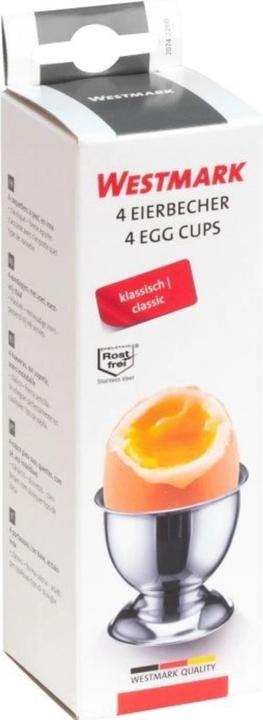 Produktbild Westmark Eierbecher mit Fuss, Edelstahl, sb