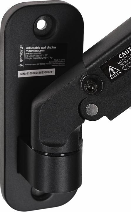 Produktbild Gembird MA-WA1-01 (Wand, 27")