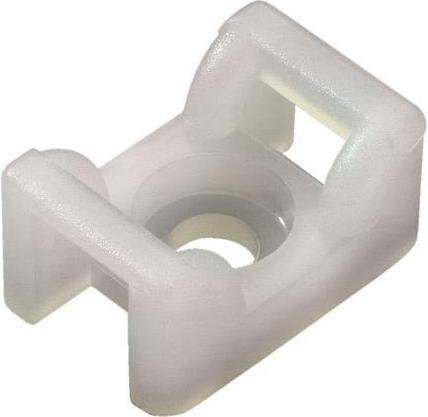 Produktbild HellermannTyton Befestigungssockel KR6G5 schwarz (Befestigungsschlaufen, 18 mm, 100 Stk.)