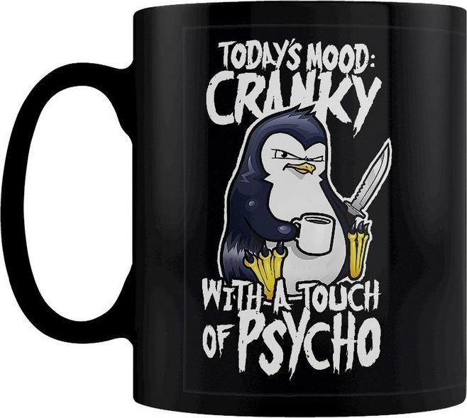 Produktbild Psycho Penguin Kaffeebecher Today's Mood: Cranky