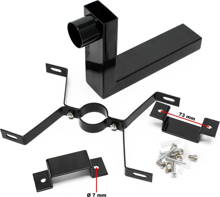 Image du produit Wiltec Support mural Boite aux lettres Style américain Boite postale Design US Mailbox