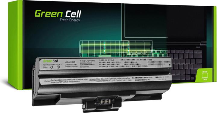 Actual product image GreenCell SY03 - Battery - Sony - VAIO VGN-FW PCG-31311M VGN-FW21E (6 Cells, 4400 mAh)