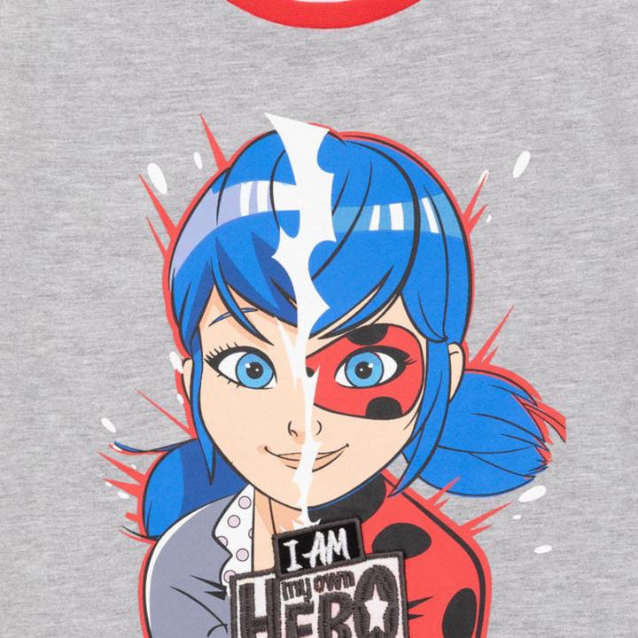 Immagine prodotto Miraculous Io sono il mio eroe! Pigiama da bambina con pantaloncini (confezione da 3) (104)