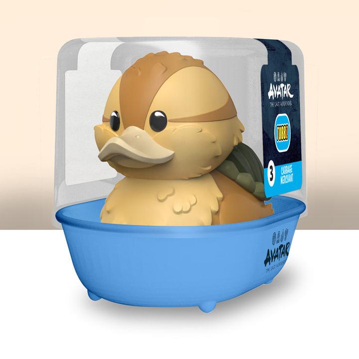 Actual product image Numskull Avatar - The Lord of the Elements Tubbz PVC Figure Turtle Duck 1st Edition 10 cm