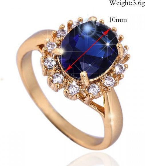 Produktbild Hermex Gold Ring RGP mit Zirkonia - Gold Gr. 57 (57)