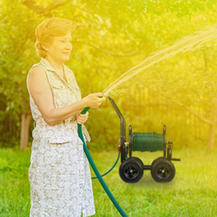 Actual product image Relaxdays Hose cart