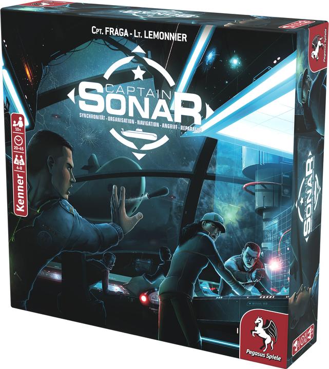 Actual product image Pegasus Captain Sonar (German)
