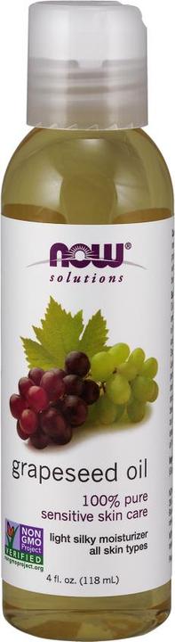 Now Foods Grapeseed (Körperöl, 118 ml)