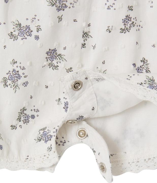 Image du produit Vertbaudet Festlicher Baby Kurzoverall mit Plumetismuster (92)