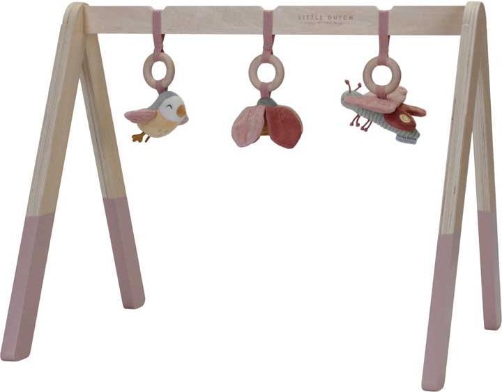 Actual product image Little Dutch Play trapeze gym Flowers & Butterflies