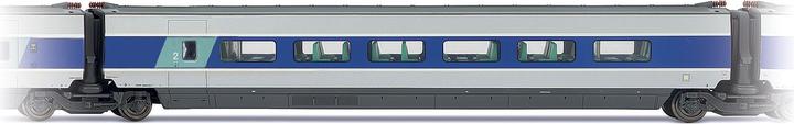 Produktbild Hornby SNCF TGV Sud Est 2.Klassewagen grau/blau Ep.VI