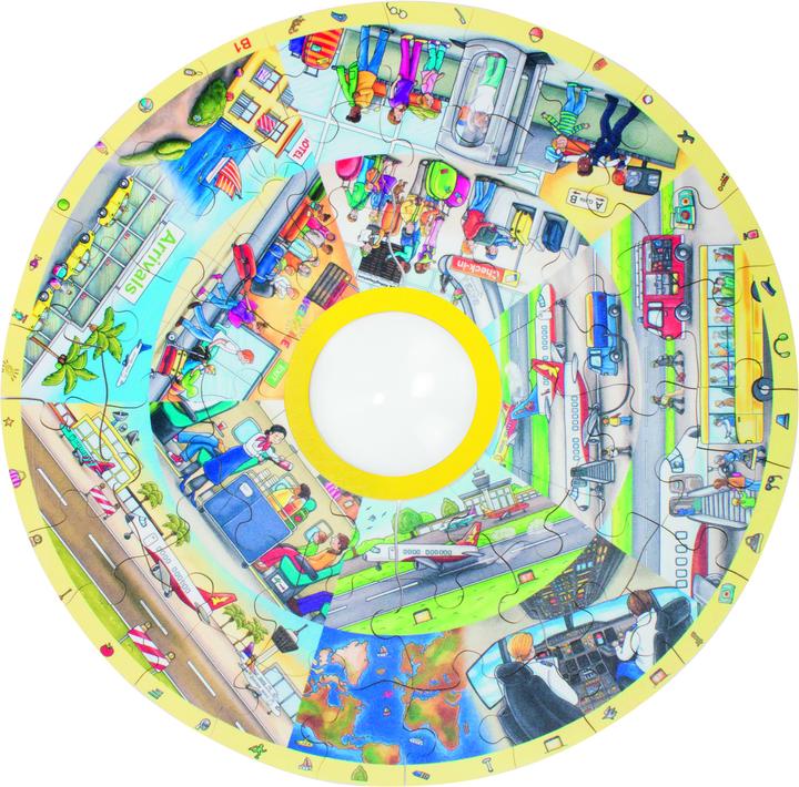 Produktbild Beleduc XXL Lernpuzzle Flughafen (49 Teile)