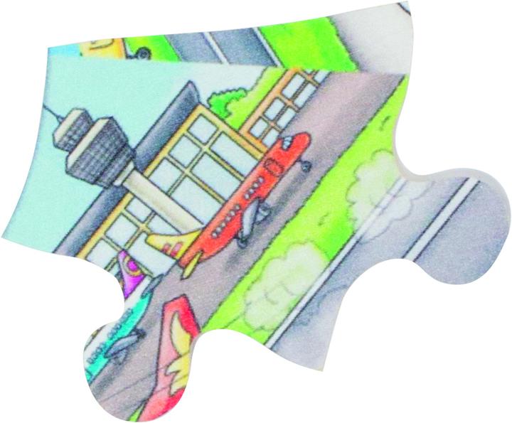 Produktbild Beleduc XXL Lernpuzzle Flughafen (49 Teile)