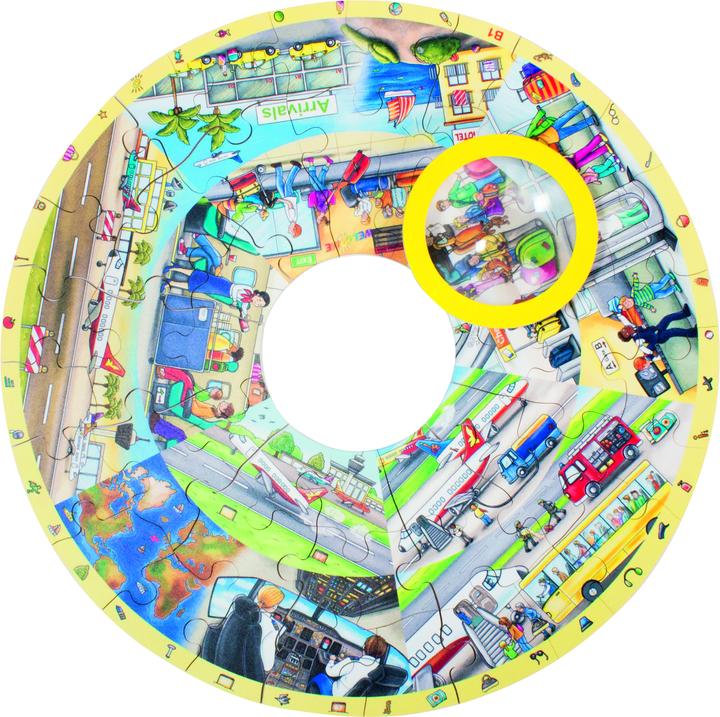 Produktbild Beleduc XXL Lernpuzzle Flughafen (49 Teile)