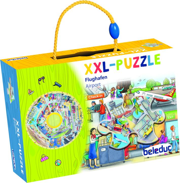 Produktbild Beleduc XXL Lernpuzzle Flughafen (49 Teile)