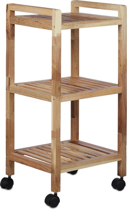 Actual product image Relaxdays Bathroom shelf wood (35 x 31 x 71.5 cm)