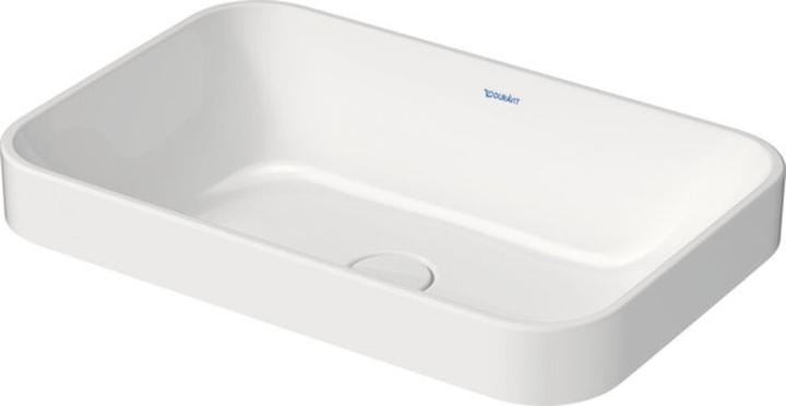 Image du produit Duravit Vasque à poser HAPPY D.2 PLUS o ÜL o HLB 600x400mm o HL we/anth WG (400 mm, 600 mm)