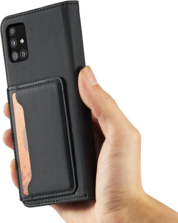 Immagine prodotto Hurtel Custodia a calamita per Samsung Galaxy A13 5G Pouch Wallet Card Holder Nero (Samsung Galaxy A13 5G)