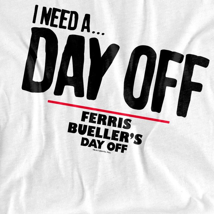 Produktbild Ferris Bueller´s Day Off Ferris Bueller's Day Off Ferris Bueller Needs A Day Off TShirt (XXL)