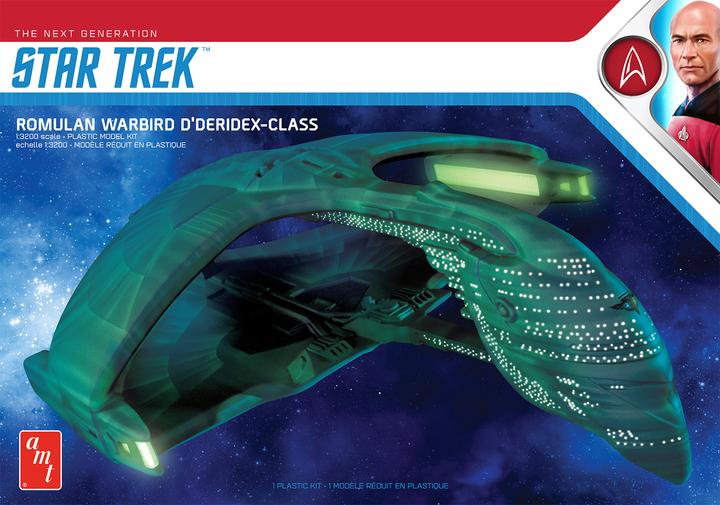 Actual product image AMT Star Trek Romulan Warbird