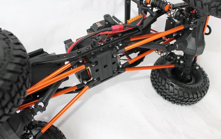 Produktbild DF-Models DF-4S Crawler 313 mm 2021 JYM Edition - ORANGE (RTR Ready-to-Run)