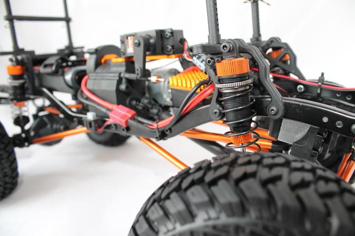Produktbild DF-Models DF-4S Crawler 313 mm 2021 JYM Edition - ORANGE (RTR Ready-to-Run)