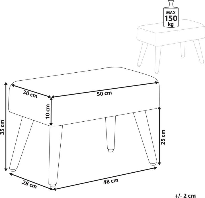 Actual product image Beliani Takoma