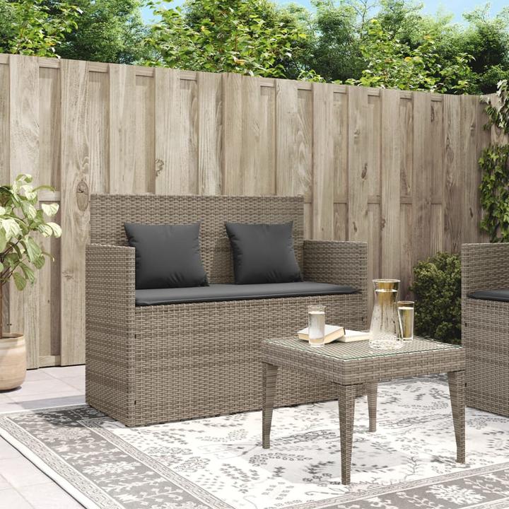 Immagine prodotto VidaXL Set da salotto da giardino da 10 pezzi con cuscini