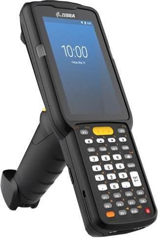 Produktbild Zebra MC3300x, 2D, SE4770, SR, BT, WLAN, NFC, 38-Key functional-num., IP64, Gun, Android 10