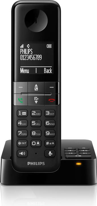 Productafbeelding Philips D4551B - Draadloze telefoon met antwoordapparaat