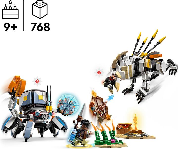 Image du produit LEGO Horizon Aloy And Varl vs Shell-Walker (77037, LEGO Horizon)