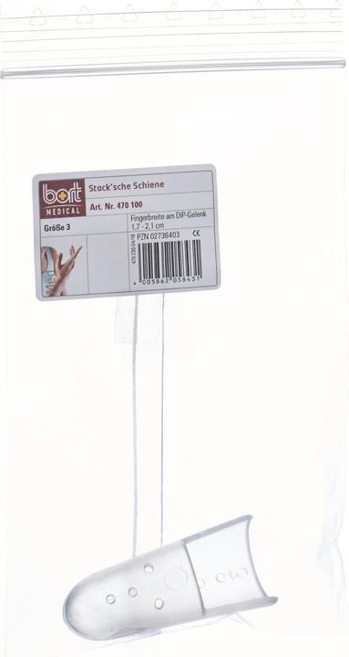 Image du produit Bort Medical Stack'sche Schiene transparent (3)