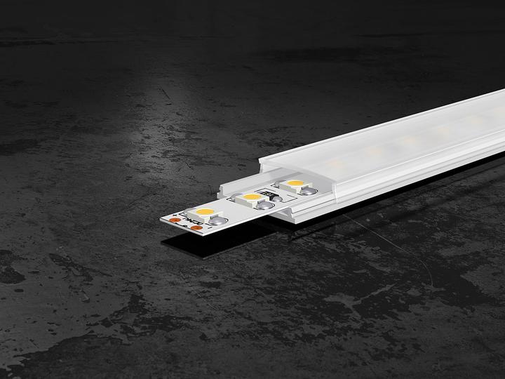 Image du produit EVN APFLAT4AM200 Profilé aluminium plat pliable 200cm