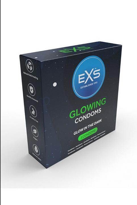 Actual product image Pipedream Glowing Condoms (3 pcs.)