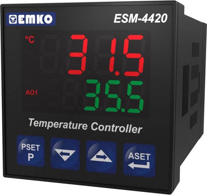 Actual product image Emko Temperature controller 4 digit programmable PID