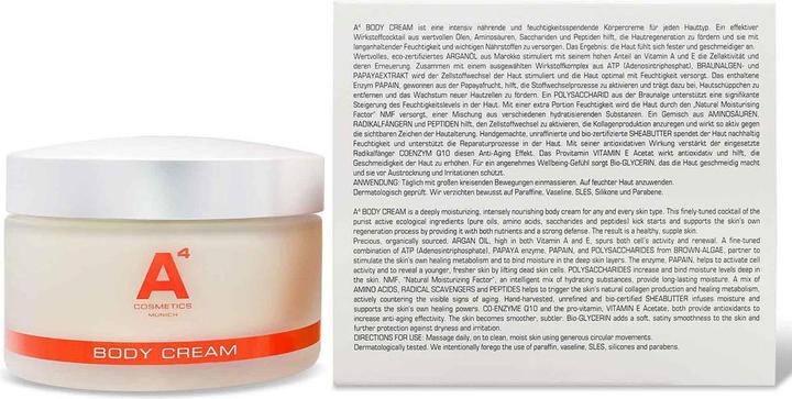Actual product image A4 Health and Beauty Body Cream (Body cream, 200 ml)