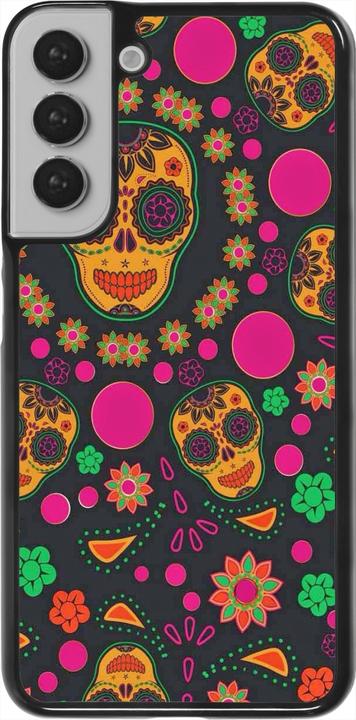 Immagine prodotto PhoneLook Copertina Halloween 22 teschi messicani colorati (Samsung Galaxy S22+)