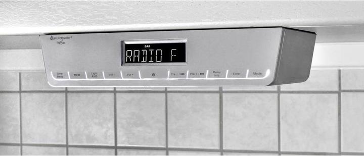 Actual product image Soundmaster Kitchen Radio Kitchen Undercabinet Radio with DAB and FM (DAB+)
