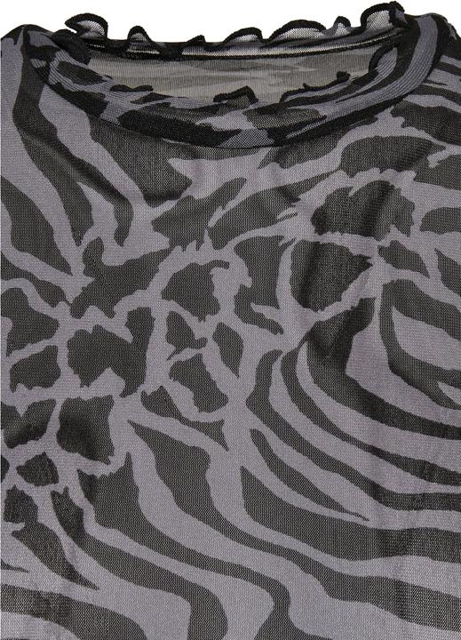 Produktbild Urban Classics Ladies AOP Mesh Turtleneck Longsleeve (XL)