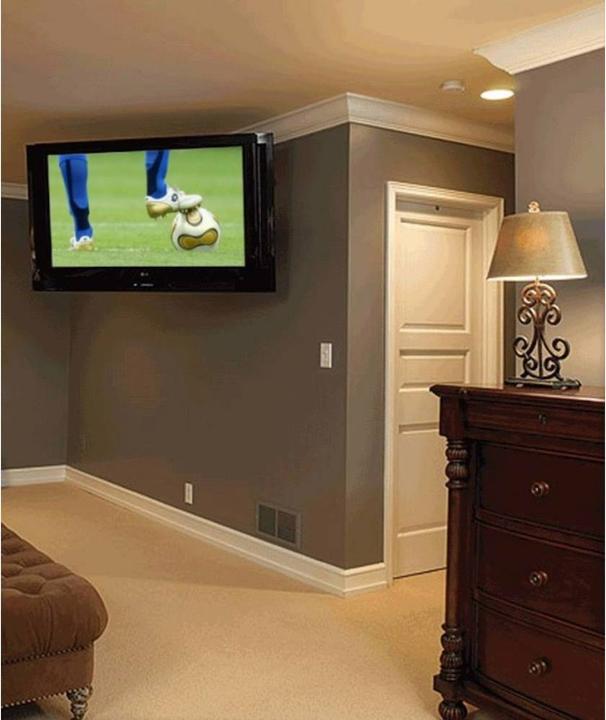 Produktbild Techly TV Wandhalterung 48,3 cm (19) 94,0 (37) Neigbar+Schwenkbar (Wand, 94", 25 kg)