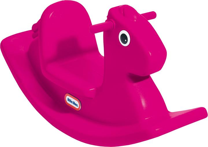 Little Tikes Cheval à bascule, 12 ans, plastique, rose
