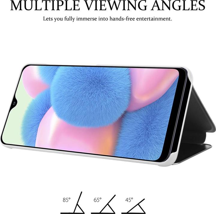 Productafbeelding Cadorabo Boek Smart View Spiegelhoes (Samsung Galaxy A50, Samsung Galaxy A30)