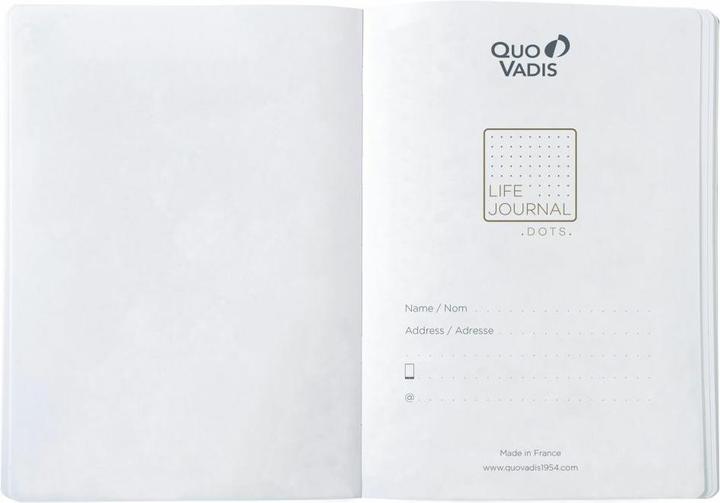 Immagine prodotto Quo Vadis Taccuino Life Journal 21 punti (15 x 21 cm)