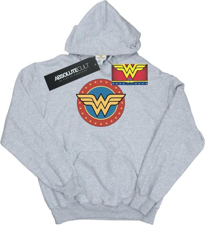 Wonder Woman Circle Logo Kapuzenpullover